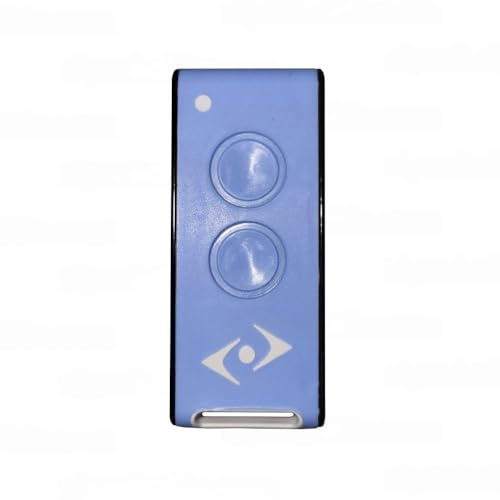 Life Dream 2-Kanal Fernbedienung – 433,92 MHz Rolling Code Handsender, Kompatibel mit Life FIDO, VIP, Star und Bravo – Lichtblau, Kompakt und Zuverlässig
