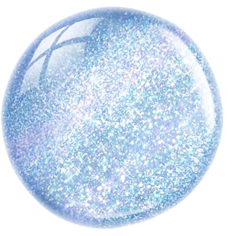 Halo Gel Polish 8ml - Lucky Blue. UV/LED Gel Nail Polish, Long Lasting & Easy To Apply. Nail Art Colours For Manicure & Pedicure. Gel Polish For Professional & Home Use.