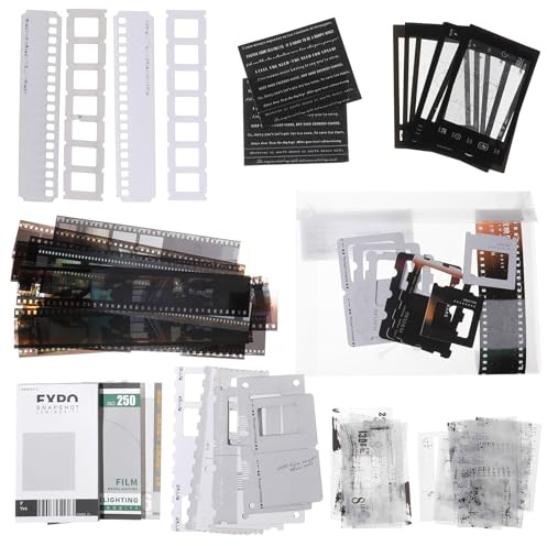 Classicseali 94PCS Scrapbook Supplies Film,Movie Theme Scrapbook Kit, Scrapbooks Supplie with Film Strip Photo Frame & Photography Stickers for Journals DIY Crafts Collage Album