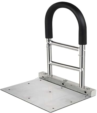Bed Assist Rails, Stainless Steel Grab Bar for Seniors, Fall Guard Railing Handle for Elderly and Handicap, Easy In & Out of Bed
