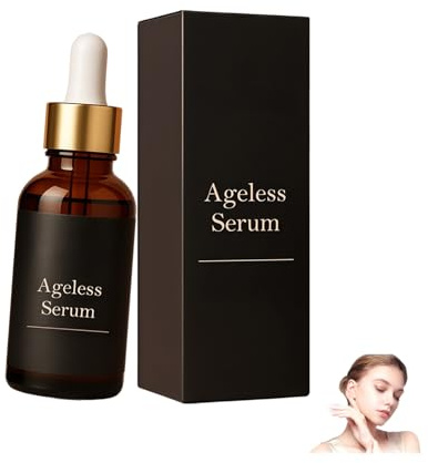 Anti-Ageless Serum, Feuchtigkeitsspendendes Gesichtsserum, Reduziert feine Linien, Leichte Feuchtigkeitsspendende und Aufhellende Essenz, Hautaufpolsternd und -glättend, Straffend &Liftend (1PCS)
