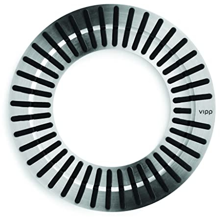 VIPP Topfuntersetzer VIPP268 2er Set aus Edelstahl in der Farbe Silber, 26801
