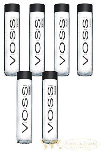 Voss Wasser Sparkling 6 x 800 ml Glas