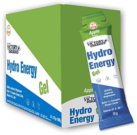 Victory Endurance Hydro Energy Gel Manzana 70g.Textura más líquida.