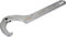 Yato Llave de gancho profesional ajustable con nariz para selección de tuercas de 15-180 mm, llave de gancho de articulación de 15-180 mm, llave de nariz de cerdo (80-120 mm)