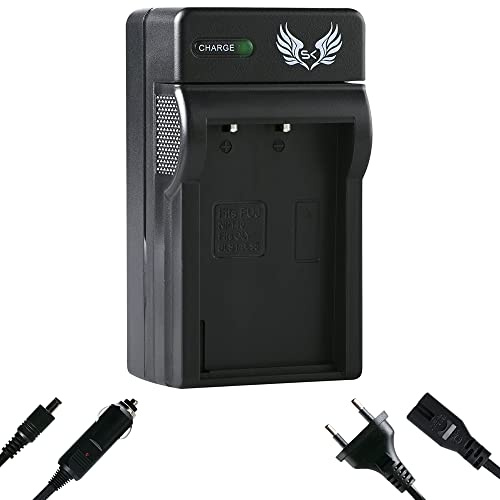 SK Akku Ladegerät für Olympus BLS-1 BLS-5 BLS-50 passend zu Olympus OM-D E-M10 Mark II III Pen E-PL8 E-PL9 E-PM1 E-PM2 Stylus 1 1s und weitere