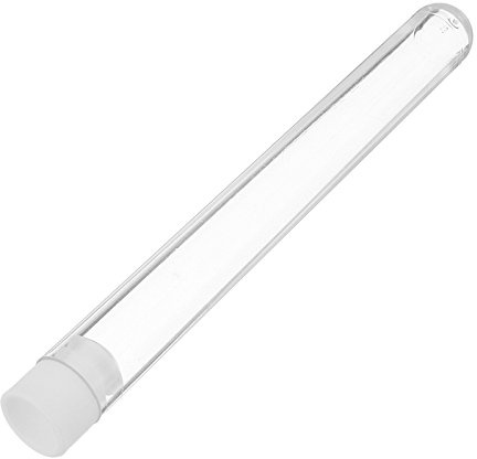 EsportsMJJ 20Stk 13 X 100Mm Klares Plastik Labor Reagenzglas Mit Kappe