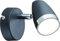 DM Leuchten Wandlampe Deckenlampe LED Lampe schwenkbar 1 flammig inkl. Leuchtmittel 1x 4 Watt, warmweiß, LED Wandleuchte Deckenleuchte LED Strahler LED Spot, Anthrazit