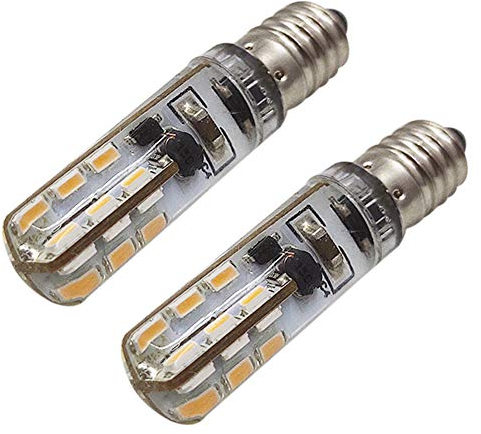 Ruiandsion 2pcs E10 LED Bulbs Yellow DC 6V 3014 24SMD LED Replacement Bulbs Upgrade for Flashlight Headlight Torch Light