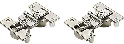 HETTICH 9278694 WingLine L - Juego de bisagras (herrajes para puerta plegable), color plateado