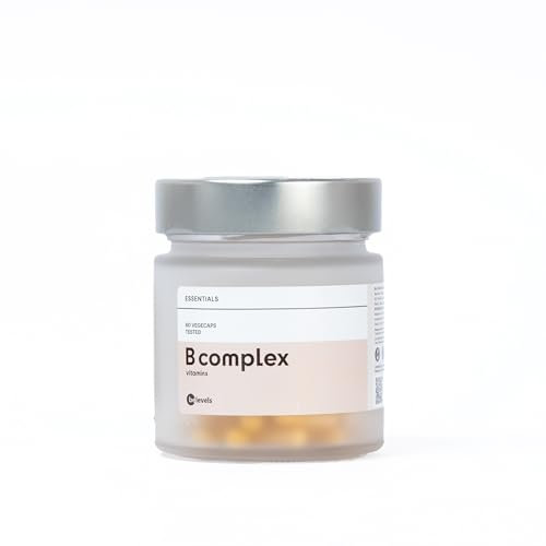 Vitamina B Complex Metilada - Complejo Vitamínico Completo Completo de Alta Absorción con Patente Quali-B - Vitaminas B2 + B3 + B6 y B12 - Reducción de Fatiga y Mejor Foco - B Complex | be levels