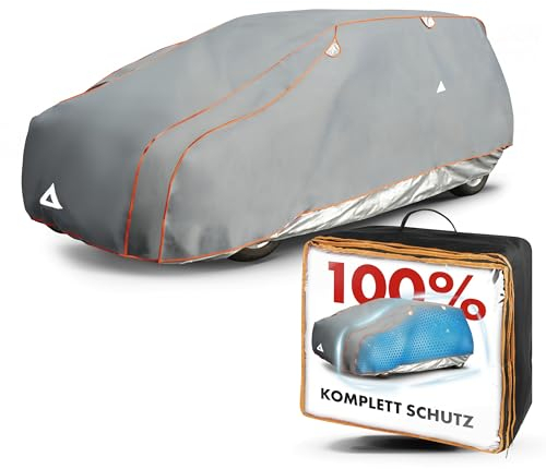 WALSER telo antigrandine per auto, prodotto Molto Buono* telo antigrandine per furgone, certificato dal TÜV Austria* copertura antigrandine furgone Perma Protect Complete Misura 7 grigio