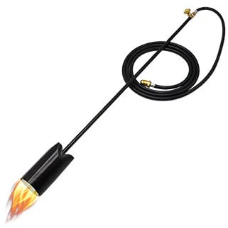 400,000 BTU Propane Weed Burner con pantaloni regolabili Flame Control Flint Ignitor, Heavy Duty Weed Burner per serbatoio propano, Snow Melting, Roofing, Roads ecc