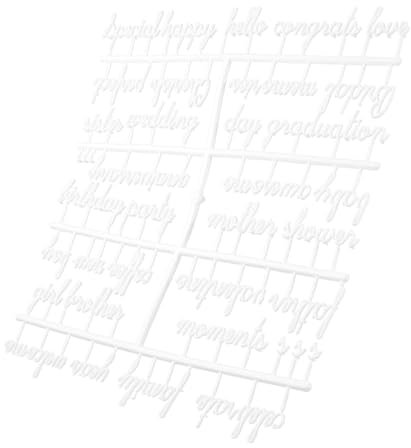 CANIGHT Filztafel-buchstaben-set 2 Sätze Kunststoffbuchstaben Für Buchstabentafeln