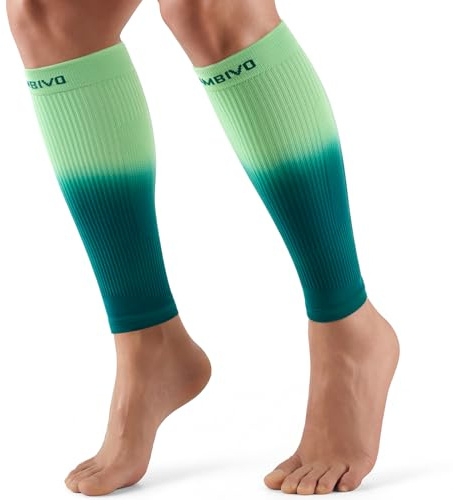 CAMBIVO Polpaccera Compressione Uomo Donna, Gradiente Calze Compressione | Gambaletti Compressione, Calze Antitrombo Senza Piede, Calze Elastiche Contenitive per Sport, Corsa, Ciclismo, Classe 2