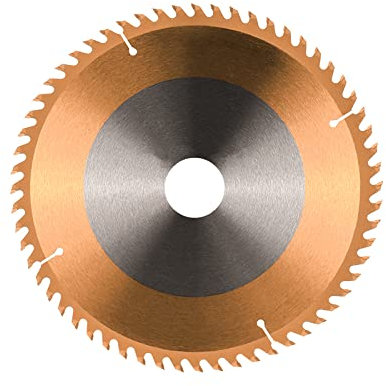 Saw blade Wood Cutting Disc 165mm Saw Blade For Wood 24T 60T TCT Cutting Blade TiCN Coating Circular Saw Blade Cutting Disc,165x20x60T(165x20x60T)