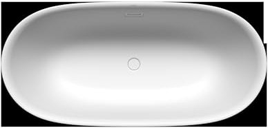 Kaldewei MEISTERSTÜCK OYO DUO Mod. 1051-4034, freistehende Badewanne, 1730x820mm, mit Überlauf, 205143533001, Farbe: alpinweiß