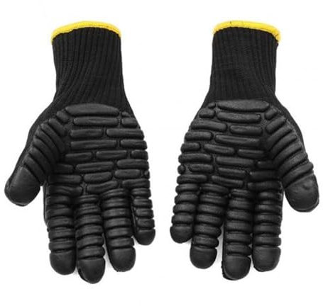 POOIQX Guantes Protectores for Trabajos mecánicos, Resistentes y antivibraciones,Destreza Garantizada