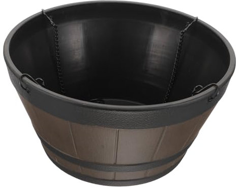 HEMOTON Vaso Sospeso per Piante in Resina Gancio Appendibile, Design Moderno e Aspetto Unico, Resistente e Durevole per Soggiorno e Salotto