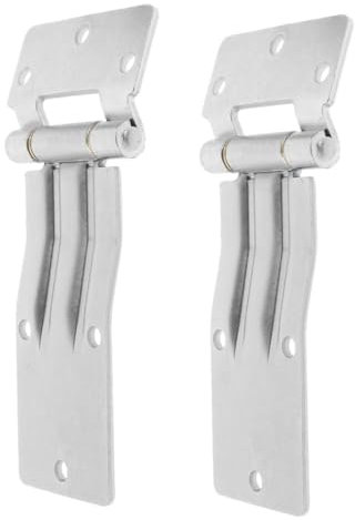 DONFAMDS 2 Pièces Charnières de Porte de Camion Charnières Robustes pour Remorque et Véhicules Réfrigérés Compatible avec Portes Arrières et Latérales