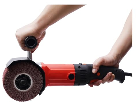 Rectifieuse, machine de finition satinée, brosses de polissa, ponça à rouleaux de lissa Pour le bricolage