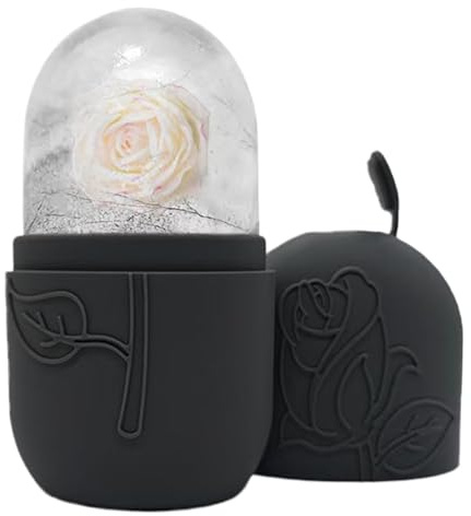 Rouleau De Glace Pour Le Visage - Face Ice Roller Silicone | Appareil De Massage Facial Froid Apaisant, Relaxation Musculaire, Tonification Peau Pour Maison, Voyage, Beauté Quotidienne