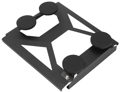 Hyuduo Support de Toit de Voiture Satellite, Support à Ventouse en Acier allié et Caoutchouc pour Camping-Car avec capacité de 200 LB, Installation Sécurisée du Mini Système pour Un Accès Internet