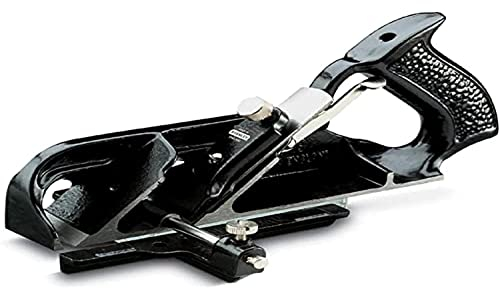 Stanley Doppelfalzhobel 78, geschliffene Sohle, Handgriff integriert, Vorschneider, Breiten-und Tiefenführung, 1-12-078