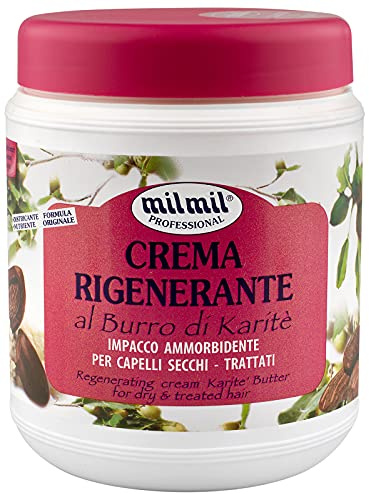 MIL MIL Maschera Burro Di KARITE, 1 000 ml hårvårdsset