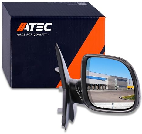 ATEC Germany 1x Außenspiegel rechts Seitenspiegel konvex | Kompatibel mit: VW MULTIVAN T5, MULTIVAN T6, TRANSPORTER T5 Bus, TRANSPORTER T5 Kasten, TRANSPORTER T6 / CARAVELLE T6 Bus