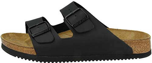 Birkenstock Arizona, Infradito Unisex-Adulto, Nero 2, 41 EU