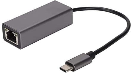 Wakects Adaptador USB-C a Ethernet Gigabit RJ45, USB 3.0 Type-C, Compatible con Pro 2020 2019 2018 2017
