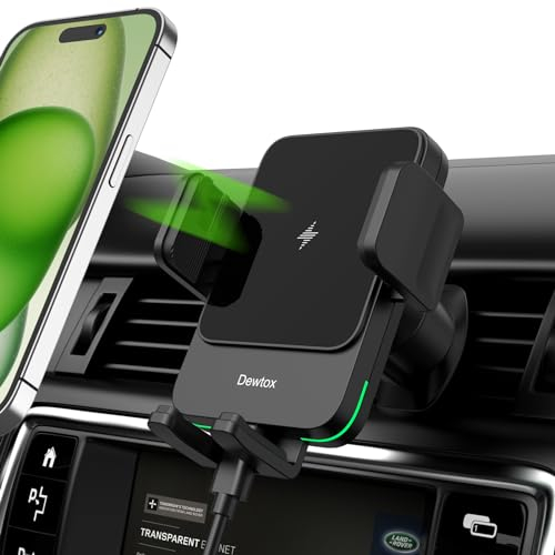 15W Qi Wireless Car Charger Charging Vent Support