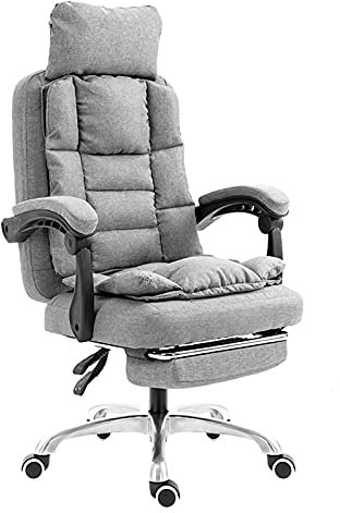 NATWEE Bürostuhl, Computerstuhl, Bürostuhl, Liegestuhl, Kopfstütze, ergonomischer 360-Grad-Drehstuhl, Rückenlehne, Gaming-Stuhl, Arbeitsstuhl It's so Kind of You