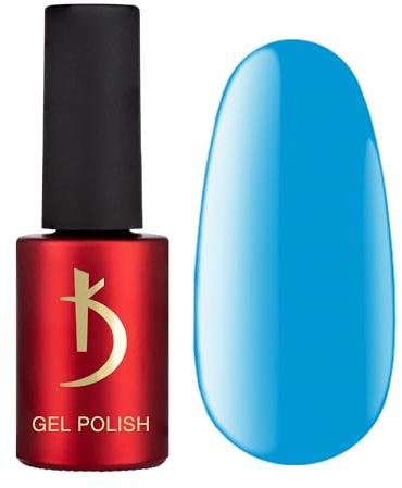 Kodi Professional Esmalte Semipermanente para Uñas - B90 - Bright Blue - Gel Nail Polish UV LED - 7ml - Esmaltes en Gel de Uñas de Larga Duración - Azul brillante
