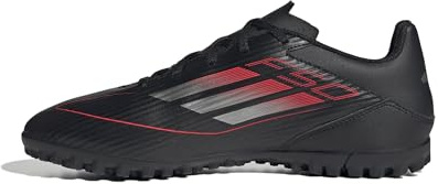 adidas Unisex - Vuxen F50 CLUB Football boots Turf, core black/iron met./lucid red, 46 EU
