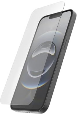 Hama Handy Schutzglas iPhone 13/13 Pro/14/16e/17e (Displayschutz ultraklar Anti-Fingerprint, Montagehilfe, Vollschutz 9H ultradünn, case-friendly, kratzfest, Displayschutzglas iPhone stoßfest)