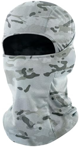 fuinloth Balaclava Sturmhaube Skimaske Motorrad Sommer Unisex | Winddicht, atmungsaktiv, schnelltrocknend, verstellbar, helmkompatibel, ideal für Motorrad, Fahrrad, Wandern & Skifahren.