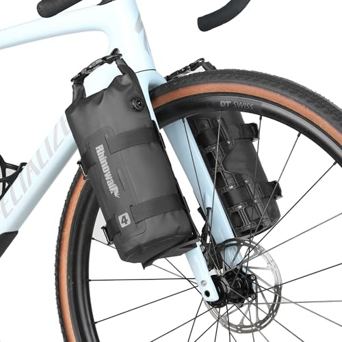 Rhinowalk Fahrrad Gabeltasche 4L Wasserdicht,Vorderradtasche