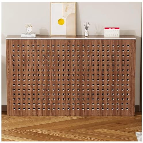 Cache-radiateur en bois – Étagère de rangement durable, 70 cm x 80 cm x 25 cm, idéale pour la décoration de la maison et le blindage thermique – Lot unique pour salon ou chambre à coucher