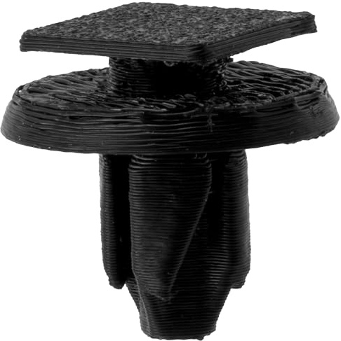 AERZETIX - Set di 10 clip rivetti di fissaggio in plastica per tappezzeria auto | compatibile con Fiat 500, Jeep, Alfa Romeo