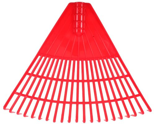 Yardenfun Rastrello da Giardino per Foglie Pesanti e Prato, Utensile Manuale Leggero in Plastica 21 Denti, per Pulizia Giardino, Arbusti, Erba e Aghi di Pino, Resistente per Lavori Gravosi