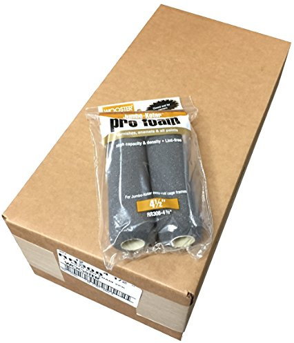12 Pack Wooster RR308-4-1/2 Pro Foam 4-1/2 Jumbo-Koter Foam Roller Cover - 2 per Package