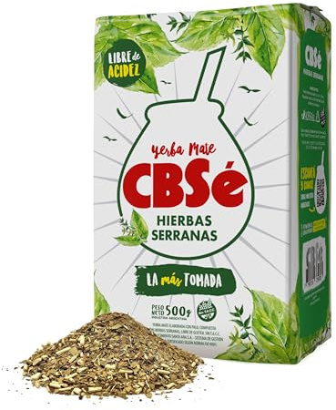 Cbse Yerba Mate Herbes De Montagne 500G , 500 G (Lot 1)