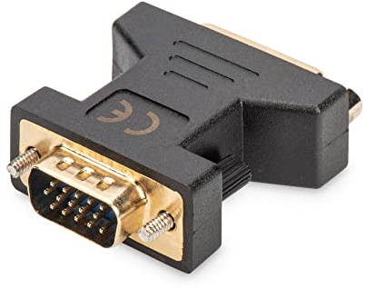 Digitus Adaptador DVI-I 02434, VGA 24+5 hembra/15 polos macho