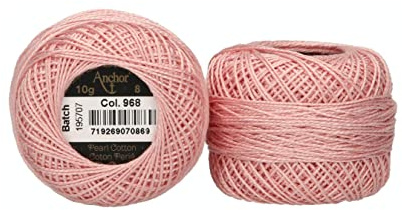 Anchor Perlgarn 8, 4591008-00968, Farbe:opal, Stickgarne