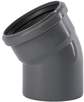 Ostendorf HTsafe Bogen 30 Grad DN 125 mm HT-Rohr