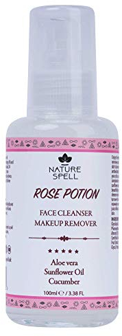 Nature Spell Nettoyant et démaquillant pour le visage à l'aloe vera - 100 ml