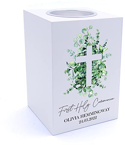 Personalised First Holy Communion Tealight Holder Gift
