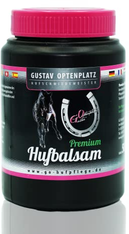 Premium Hufbalsam Girlz-Serie für Pferde, GO! Pferdepflegeserie für gesundes Hufwachstum, Huffett für die tägliche Hufpflege, Hufsalbe & Huffestiger gegen trockene rissige Hufe, Anti-Doping (500ml)
